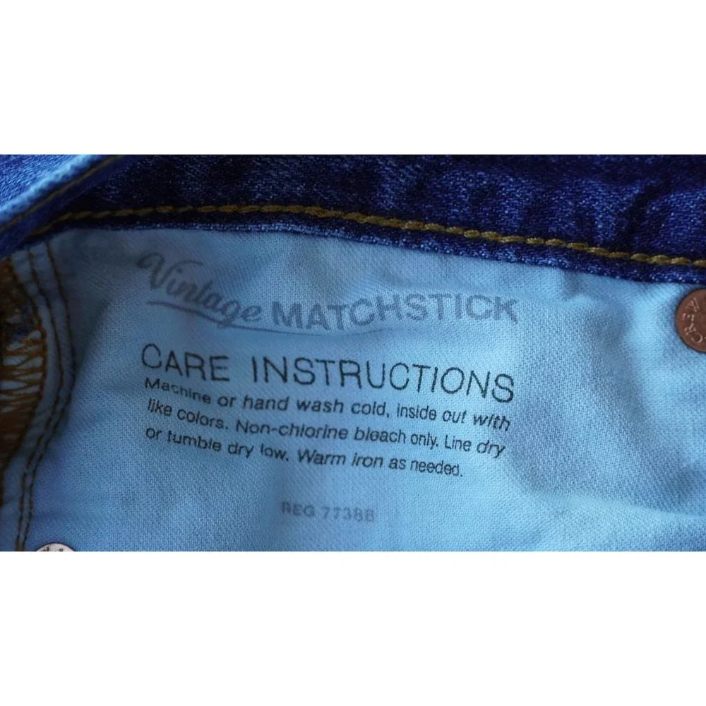 J Crew Vintage Matchstick‎ Jeans Distressed Size 30 R
